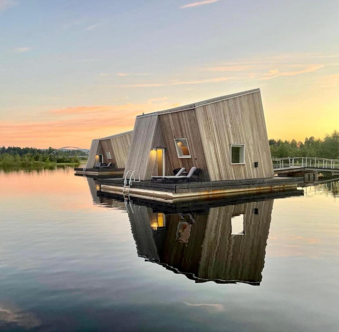 Arctic Bath Hotel Harads Exterior photo