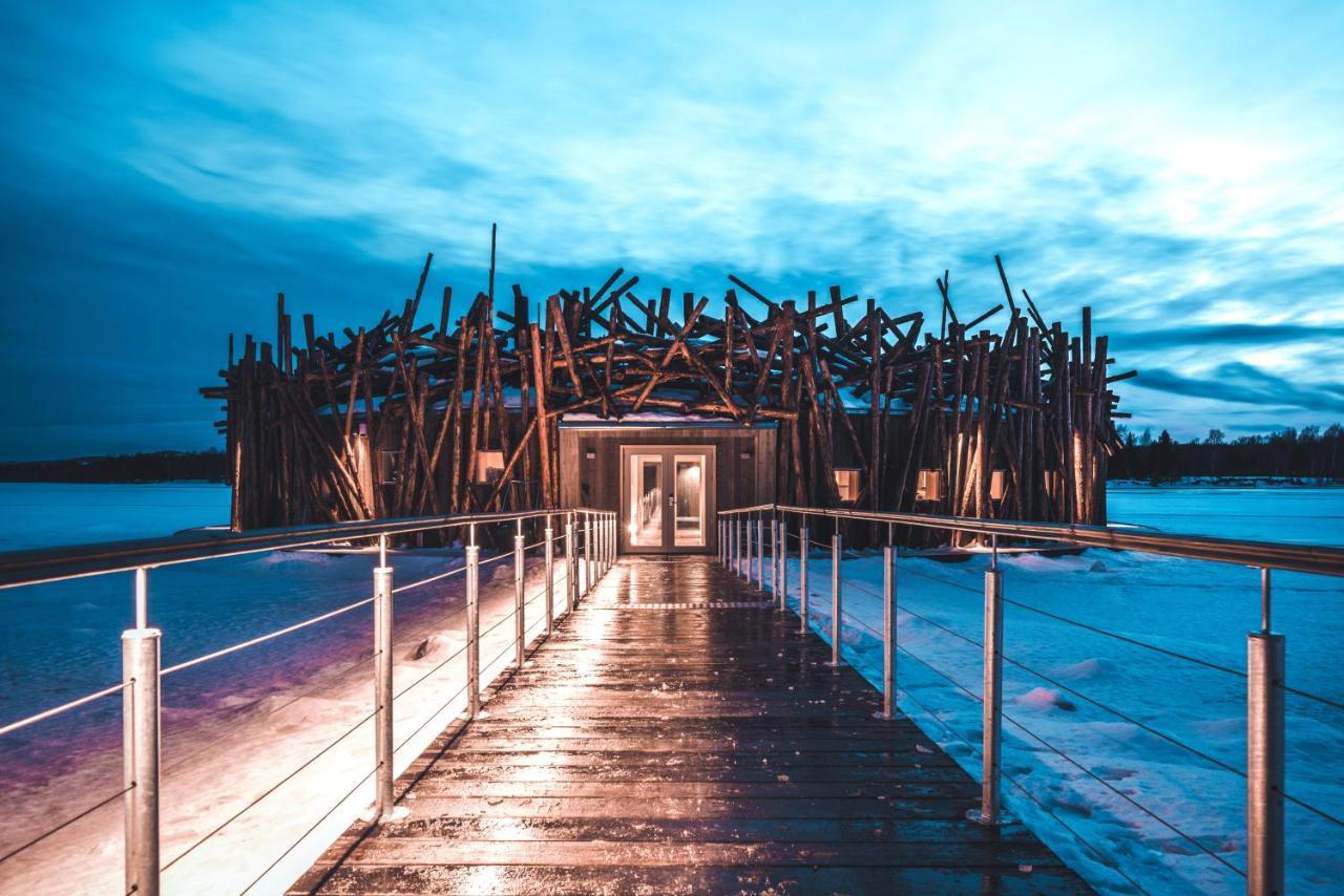 Arctic Bath Hotel Harads Exterior photo